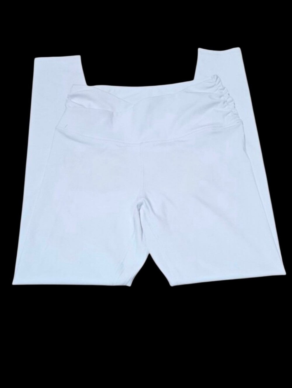 NWT Women's Ododos White Stretch Athletic Leggings